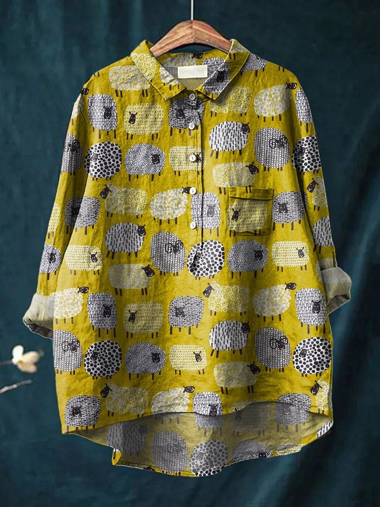 Mens Fashion Clothes - Vintage Lovely Sheep Art Pattern 3D