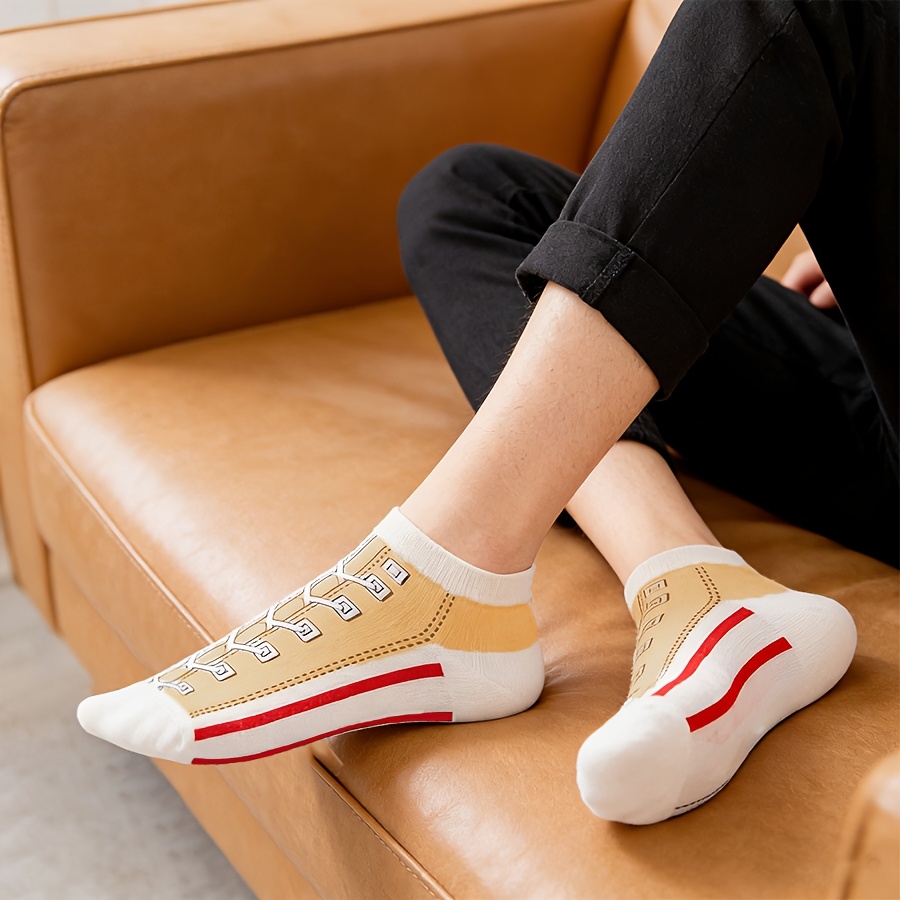 5 Pairs Men Summer Thin Cotton - огляд і ціна Socks Ankle Men