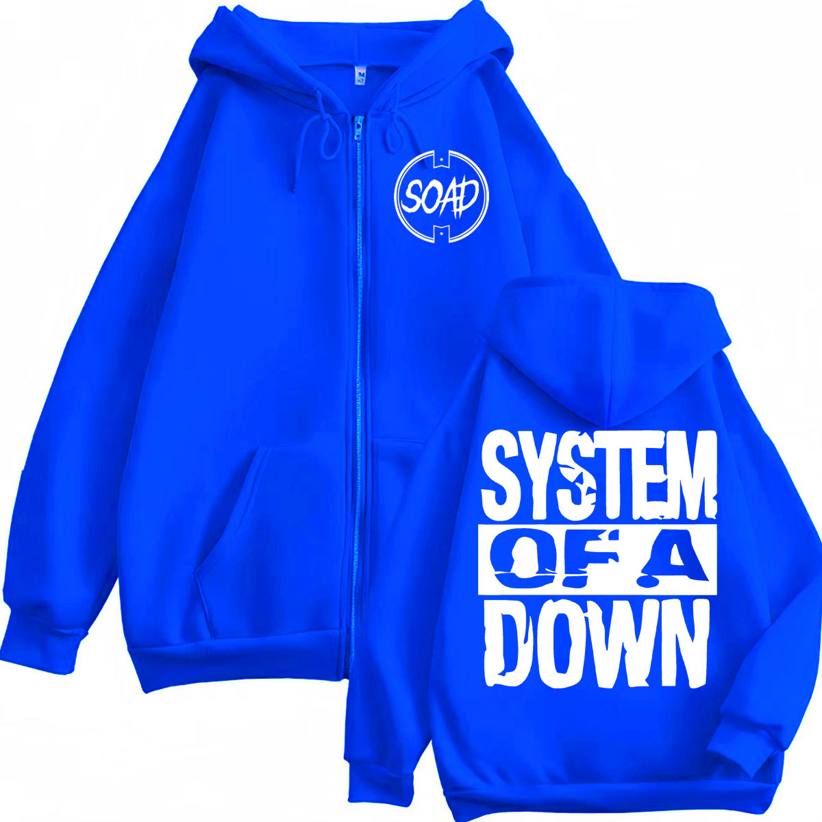 Rock Band System of A Down Pri - огляд і ціна Mens Fashion Zip Up Hoodies