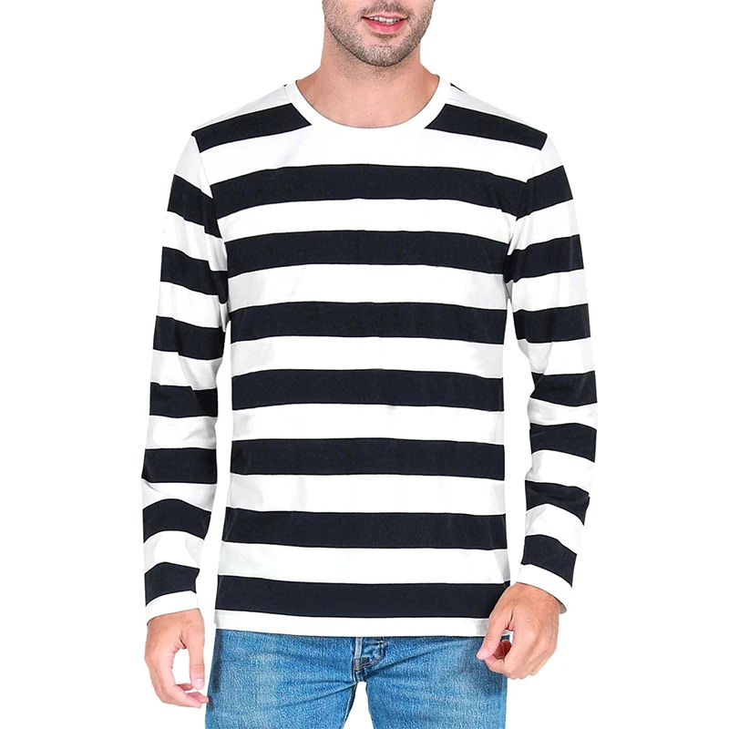 Fashion Contrast Stripe 3D Pri - огляд і ціна Mens Fashion Summer