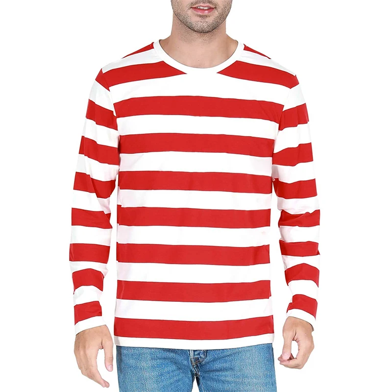 Fashion Contrast Stripe 3D Pri - огляд і ціна Mens Fashion Summer